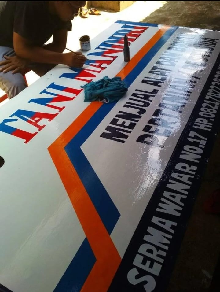 Proses Pengerjaan Reklame