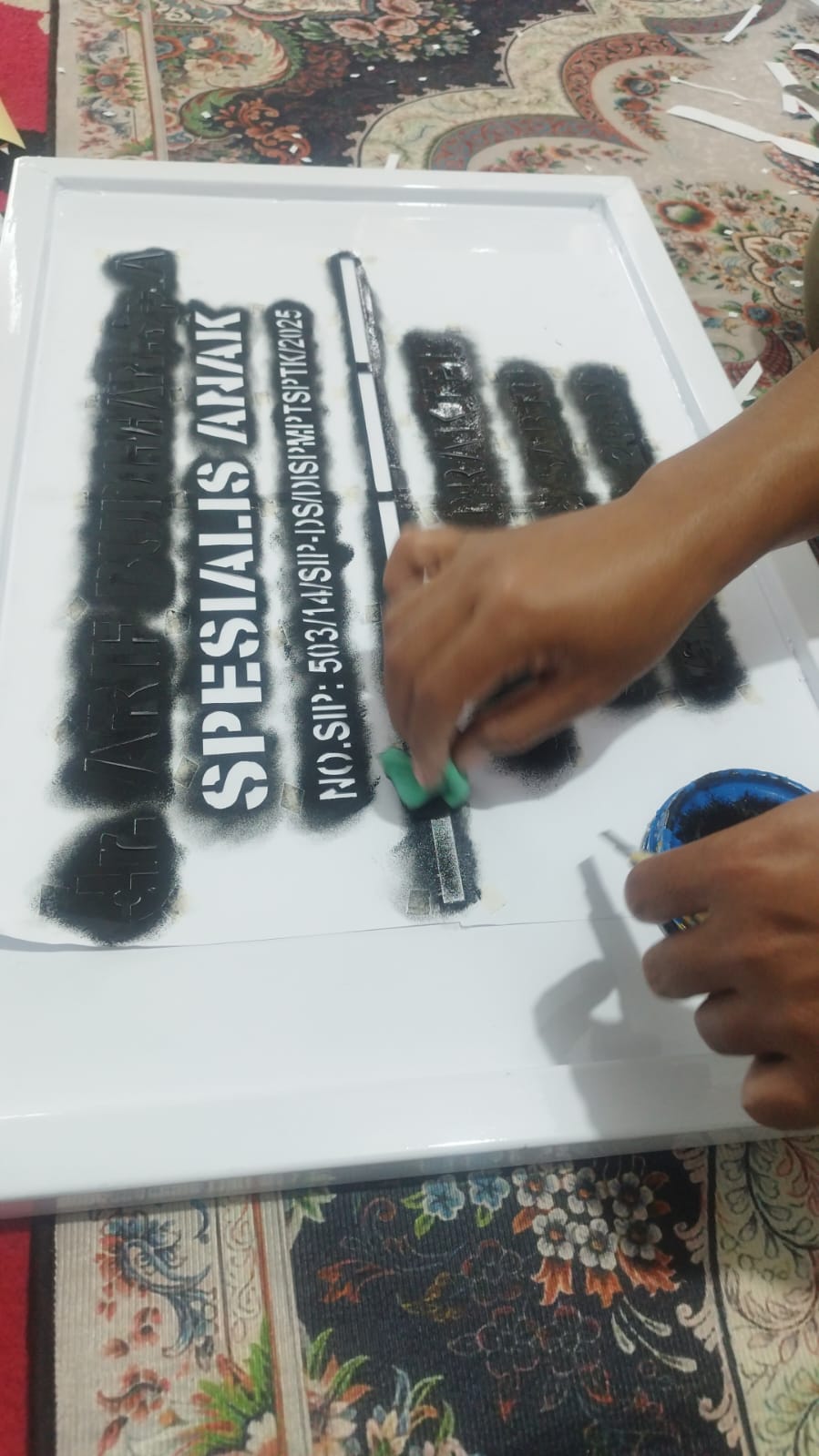 Proses Pengerjaan Reklame