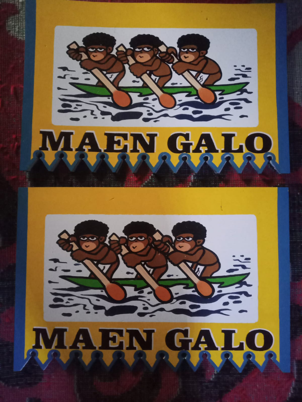 MAEN GALO Karvet Variasi